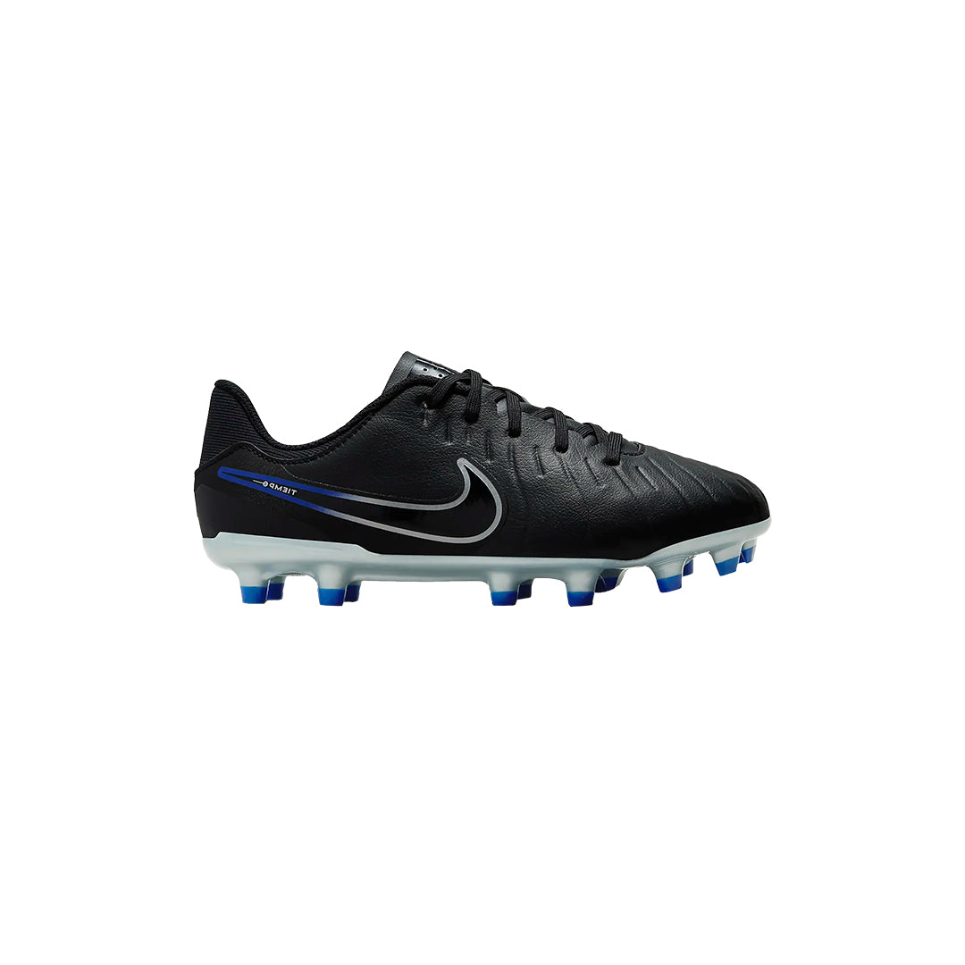 Nike Tiempo Legend 10 Academy FG JR - Black/Hyper Royal