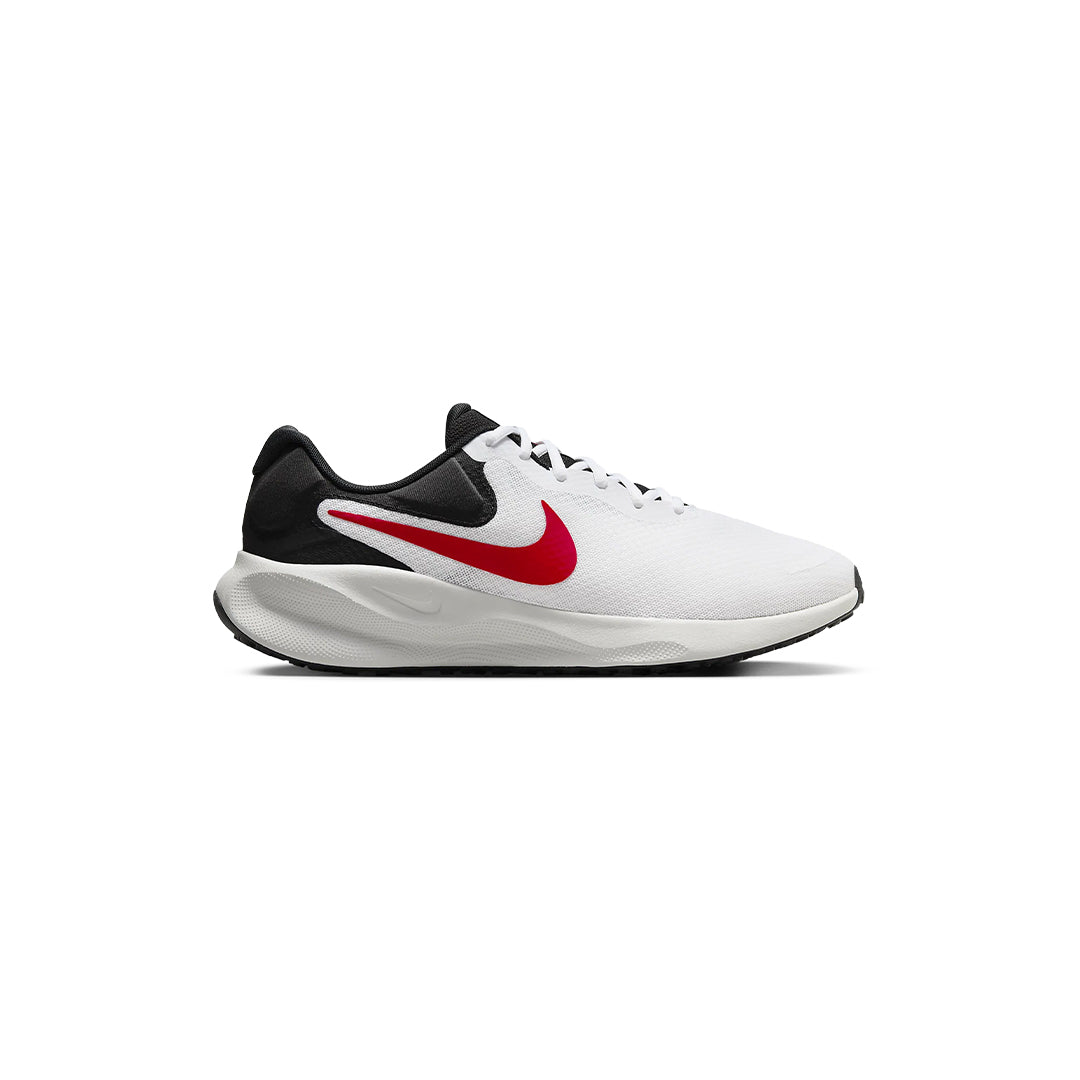 Nike Revolution 7 - White/Black/Photon Dust/Fire Red