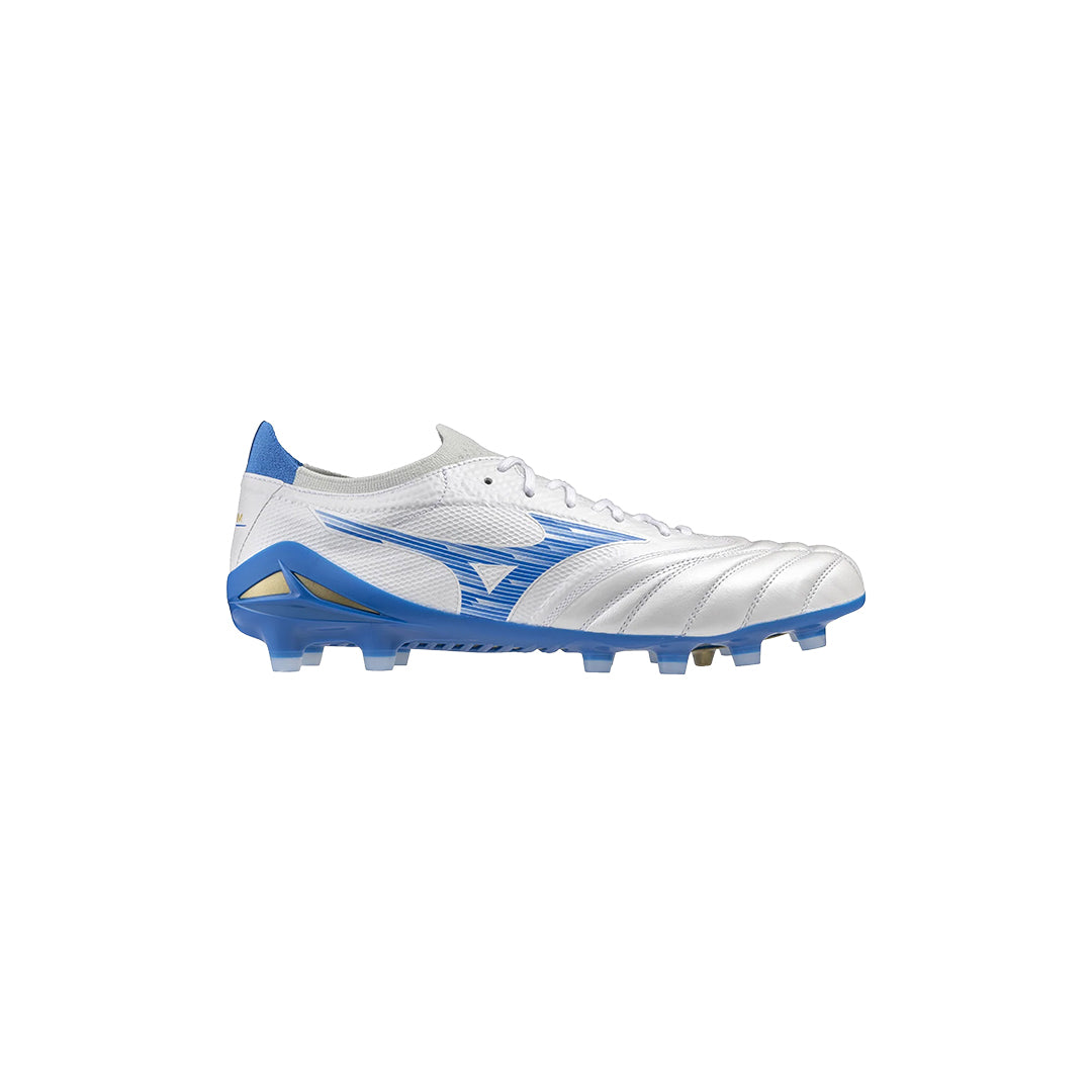 Mizuno Morelia Neo IV Beta Elite FG - White/Laser Blue