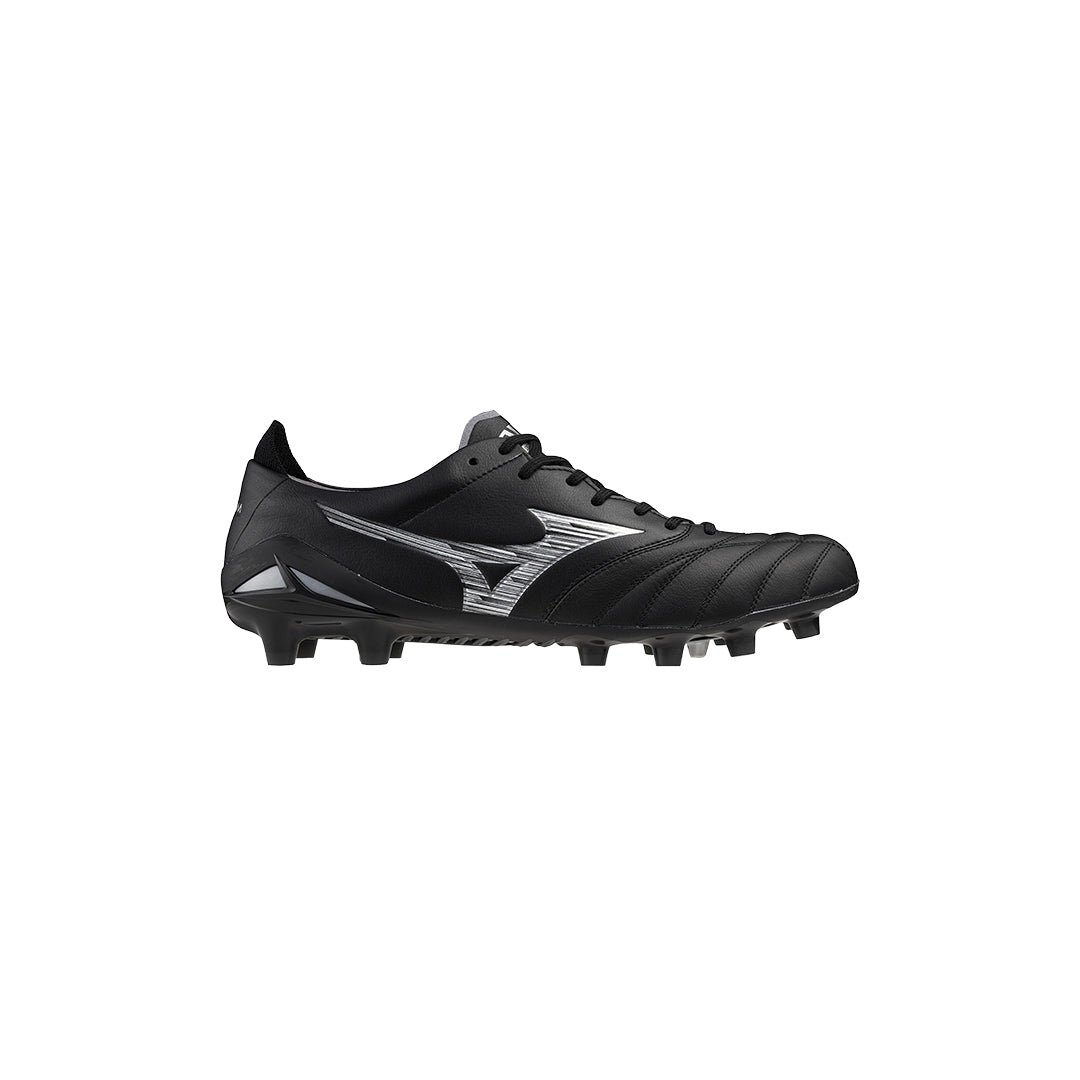 Mizuno Morelia Neo IV Elite FG - Black/Galaxy Silver