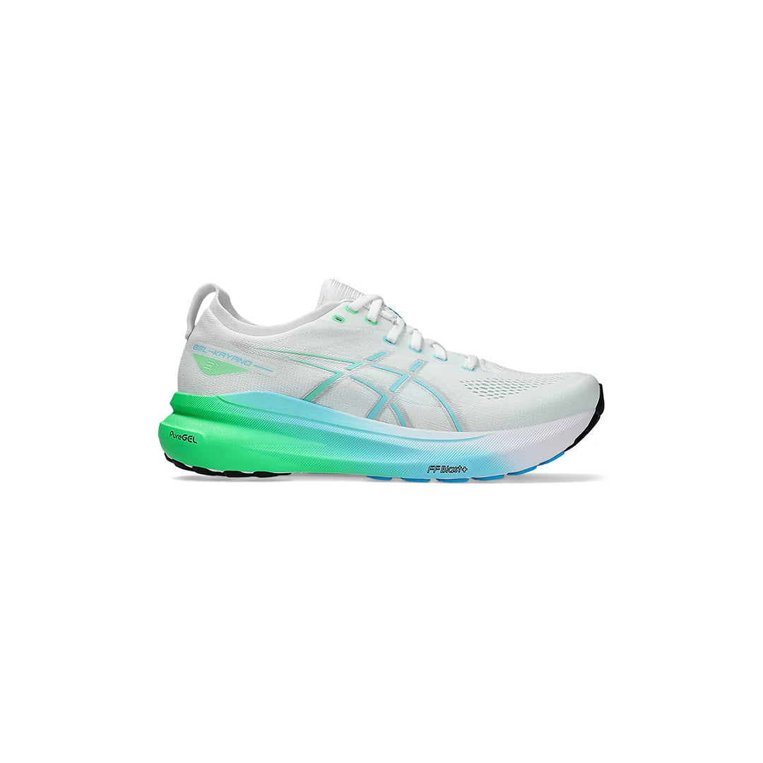 Asics Gel Kayano 31 - White/Bright Cyan