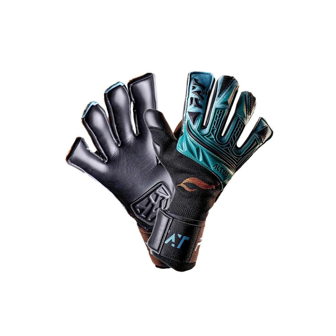 Sarung Tangan Kiper FAT Altus Hybrid Cut - Blue/Black