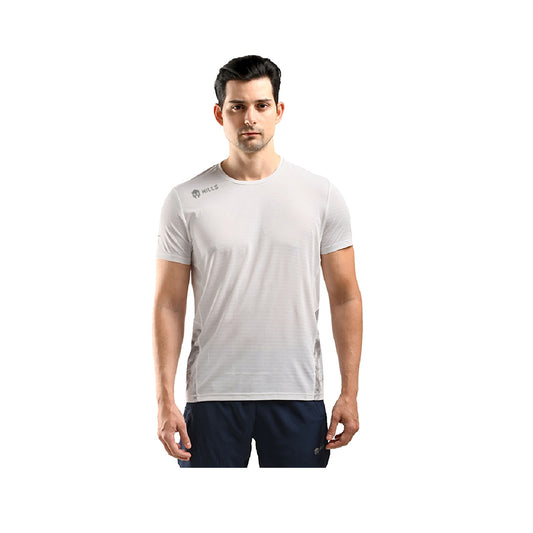 Mills Lauf Running Tee Men - White