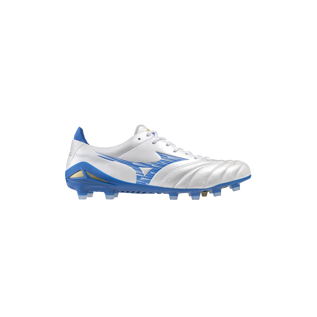 Mizuno Morelia Neo IV Elite FG - White/Laser Blue