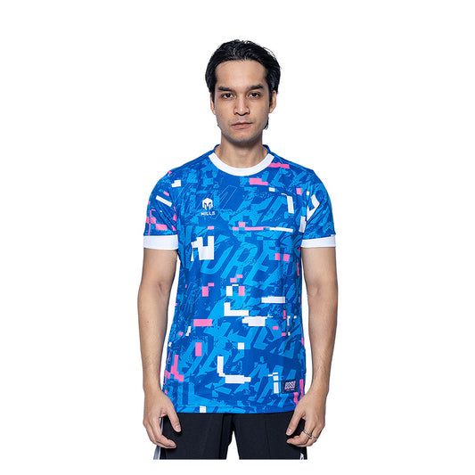 Mills Jersey Futsal Football BBS - Blue