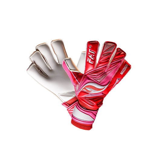 Sarung Tangan Kiper FAT Medius P Cut Finger - Red/White