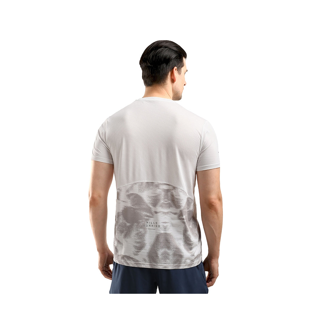 Mills Lauf Running Tee Men - White