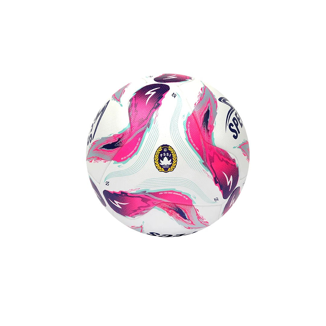 Specs Palapa 24 FB FIFA Official Match Ball Liga 1 Playoff SE - Pink Glo/Neon Mint