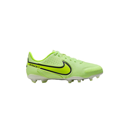 Nike Tiempo Legend 9 Academy FG JR - Barley Volt/White