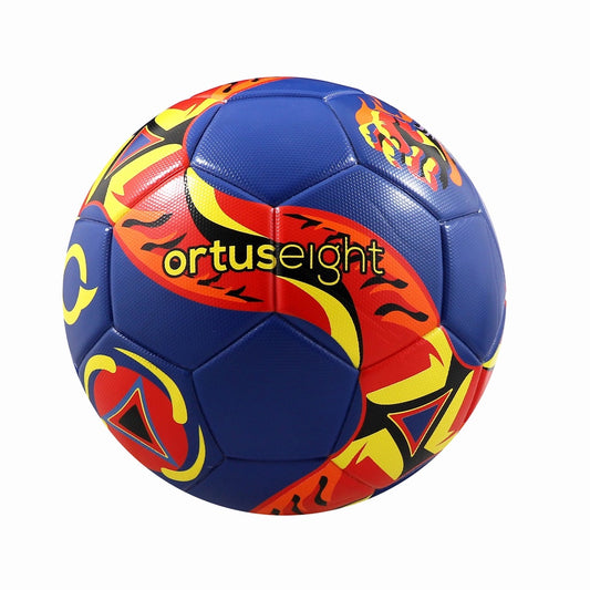 Ortuseight Rise FB Comp Ball - Navy/Ortrange/Yellow